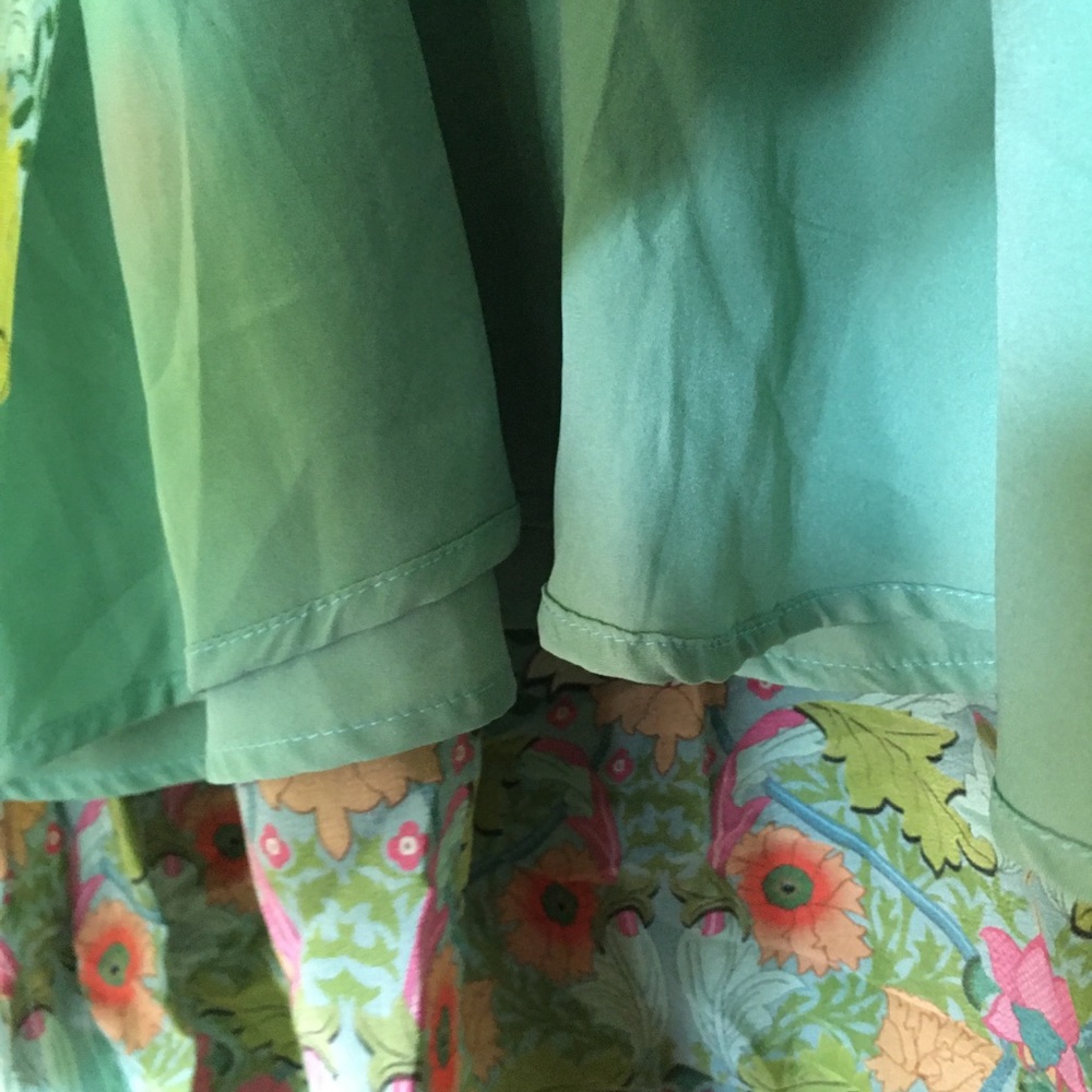 Anthropologie Siddhartha Bansal Garden Drop Waist Dress - Picture 9 of 15